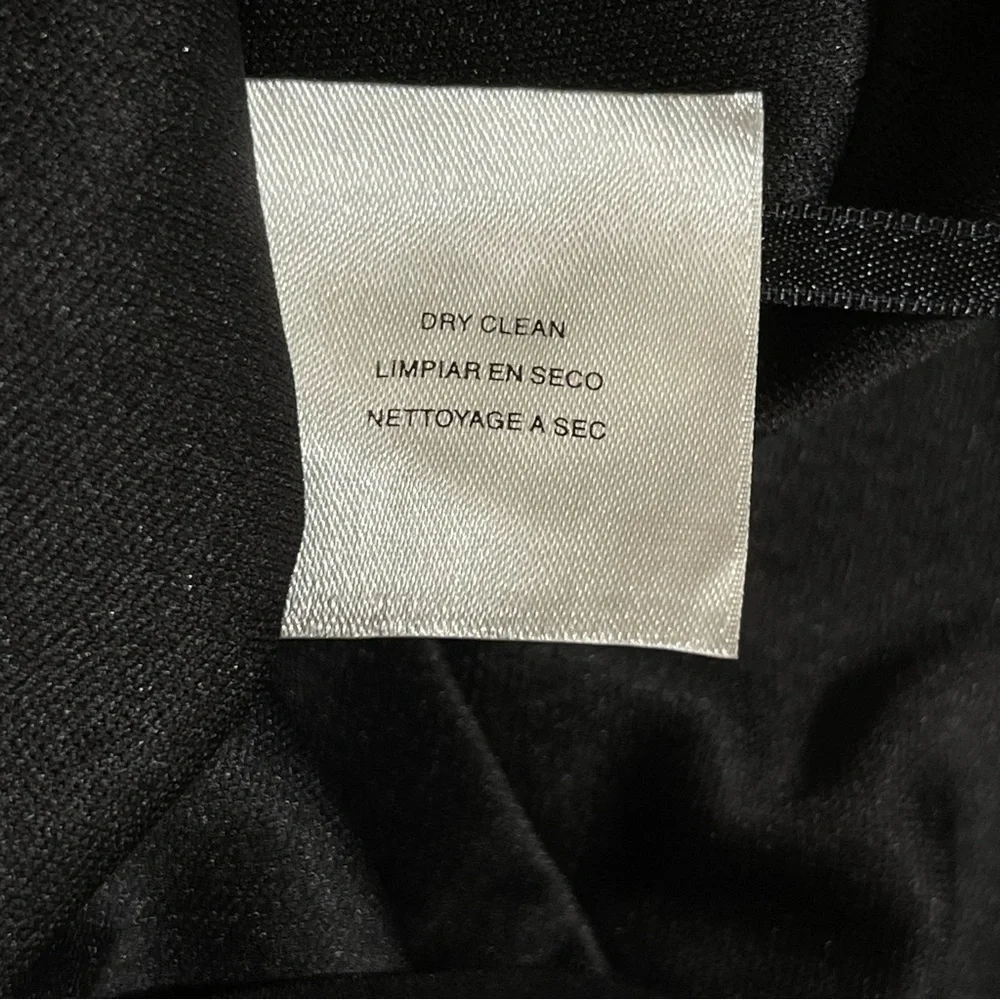 Evan Picone Black Tiered Midi Dress 20W | Ruched Waist V-Neck Flowy Cocktail - Picture 11 of 11
